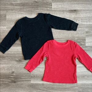 Cat & Jack toddler boys long sleeve waffle knit shirts